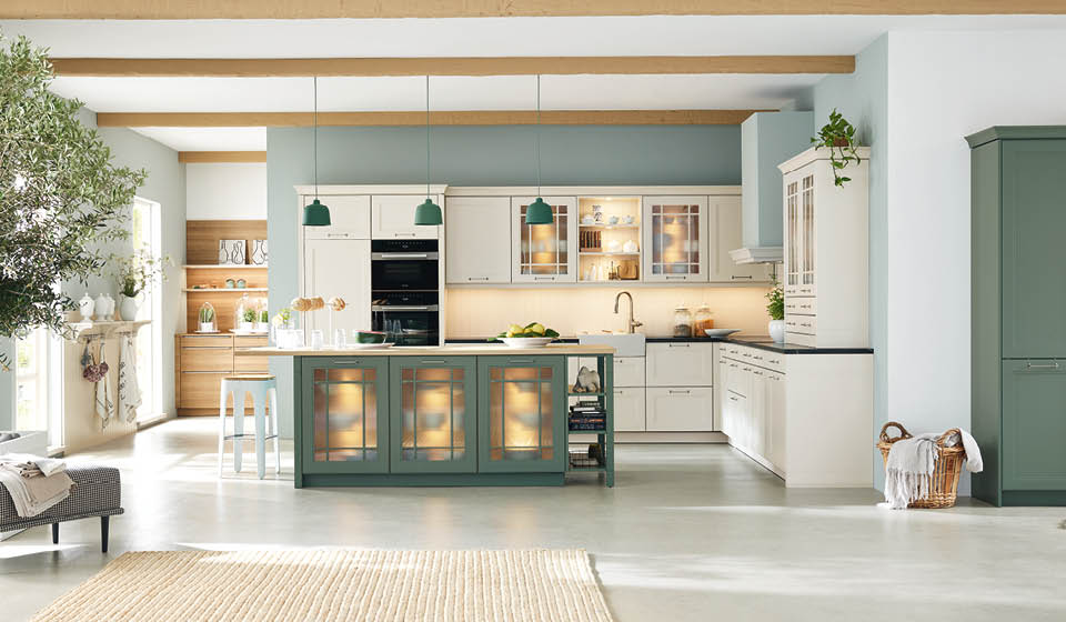 Cuisine Beckermann Mamamia multigénérationnelle conviviale — Cailler Électroménager