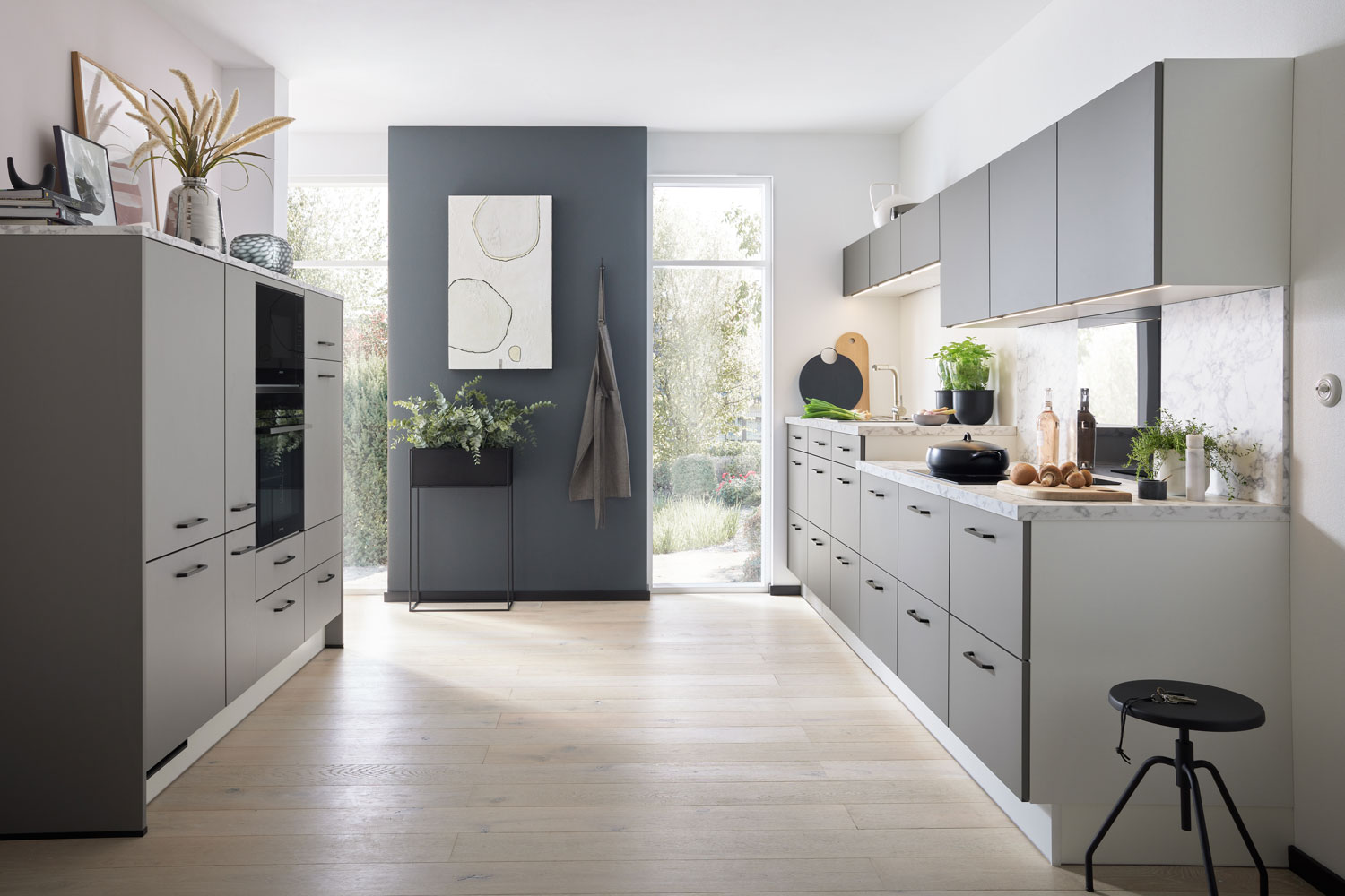 Cuisine Impuls IP 2200 ergonomie hauteurs adaptées lave-vaisselle OrgaLine — Cailler Électroménager